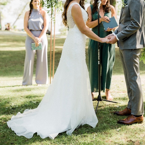 BHLDN Jenny Yoo Maynard Wedding Gown - Picture 5 of 8